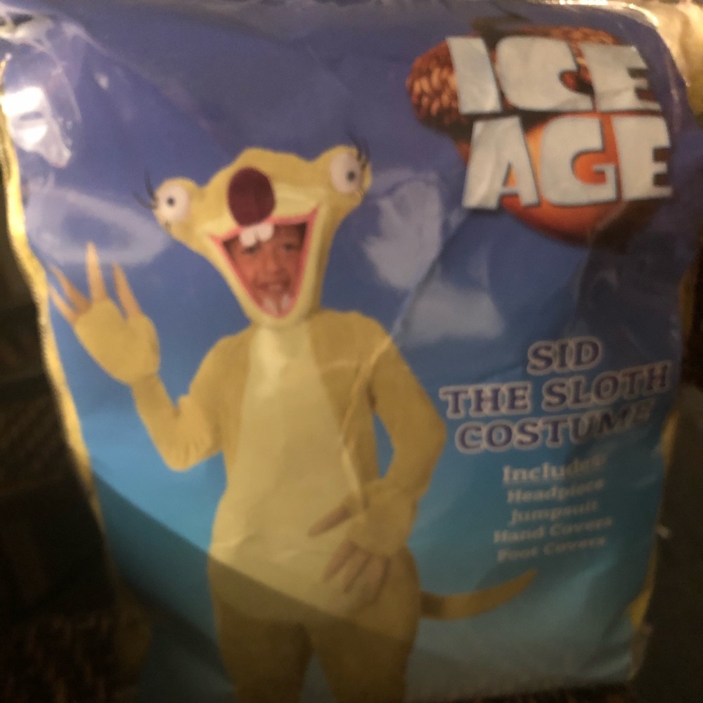 Sid The Sloth Children’s Costume